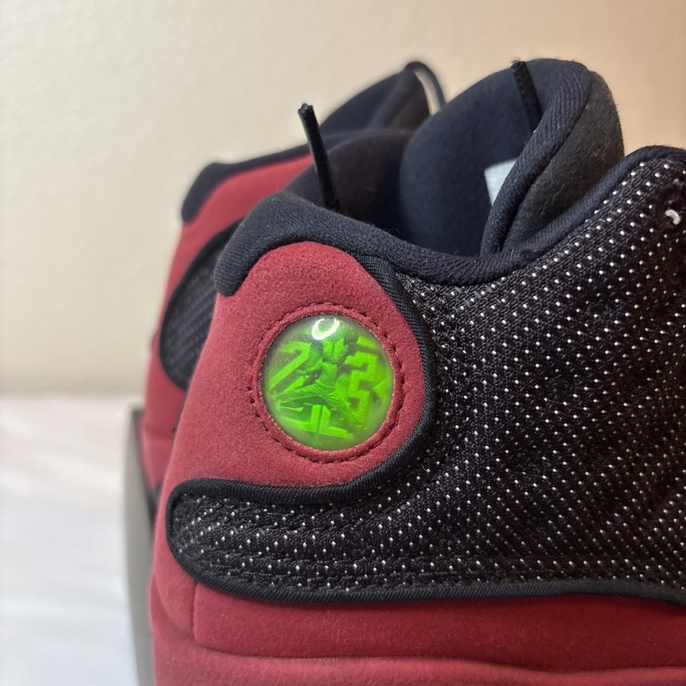 NIKE AIR JORDAN XIII 13 RETRO GS BLACK RED WHITE BRED PLAYOFF 414574-010 Size 4Y - Picture 8 of 16